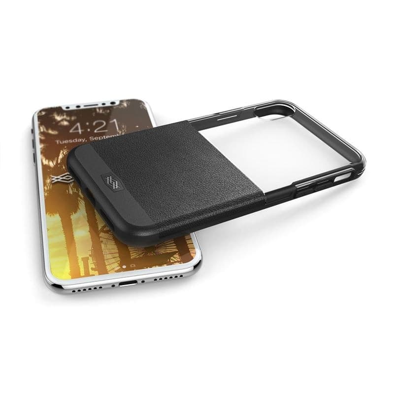 X-Doria Dash - Case for iPhone X (Black Leather) - 13