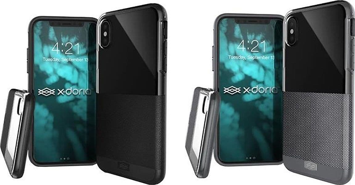 X-Doria Dash - Case for iPhone X (Black Leather) - 17