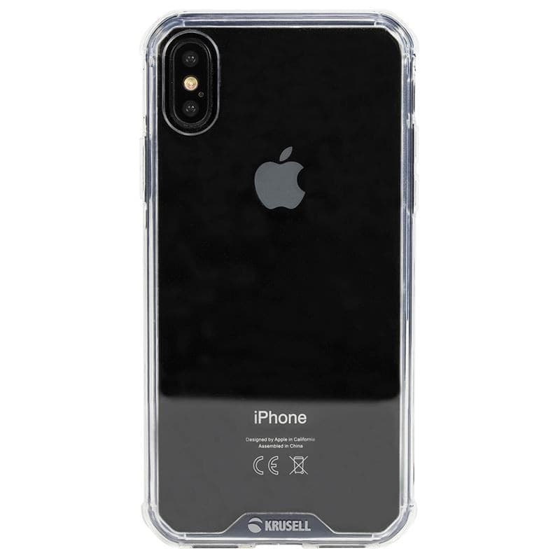 Krusell Kivik Pro Cover - Case for iPhone X (Transparent) - 6