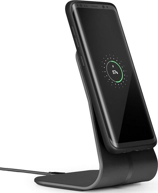 XVIDA Fast Charging Desk Stand - Inductive charger for Samsung Quick Charge 2.0 (Black) - 9