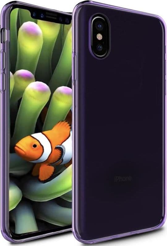 Zizo TPU Cover for iPhone X (Purple) - 6