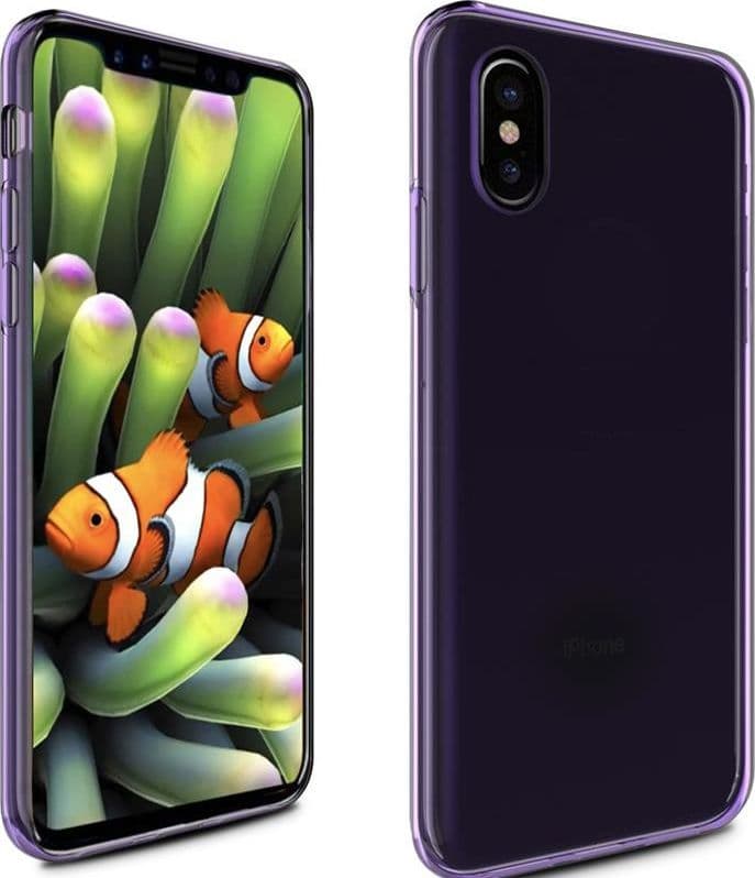Zizo TPU Cover for iPhone X (Purple) - 7