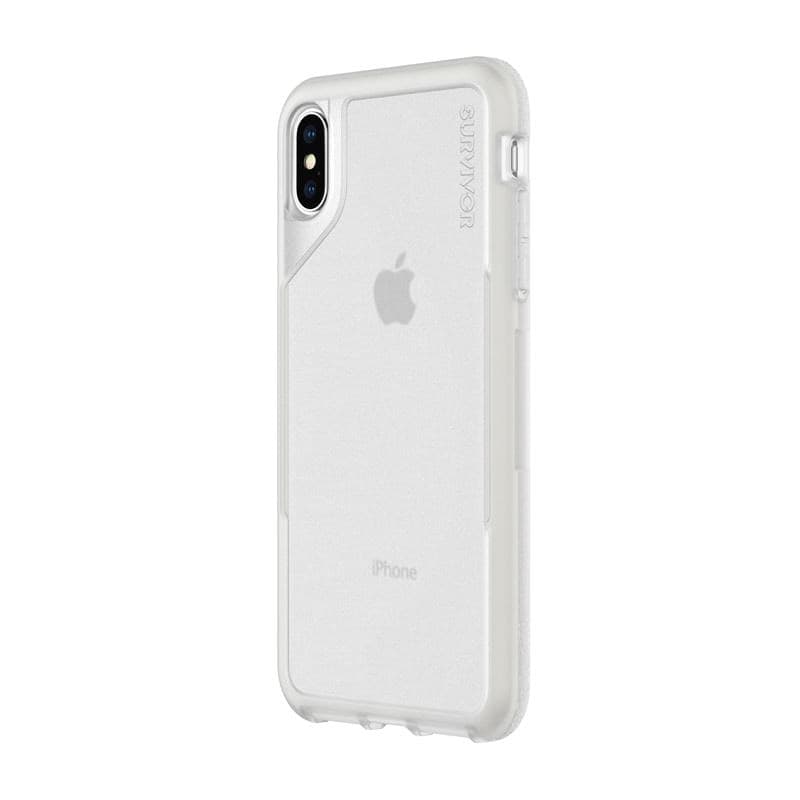 Griffin Survivor Endurance - Case for iPhone Xs Max (Clear/Gray) - 2