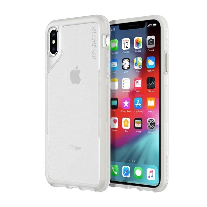Griffin Survivor Endurance - Case for iPhone Xs Max (Clear/Gray) - 11
