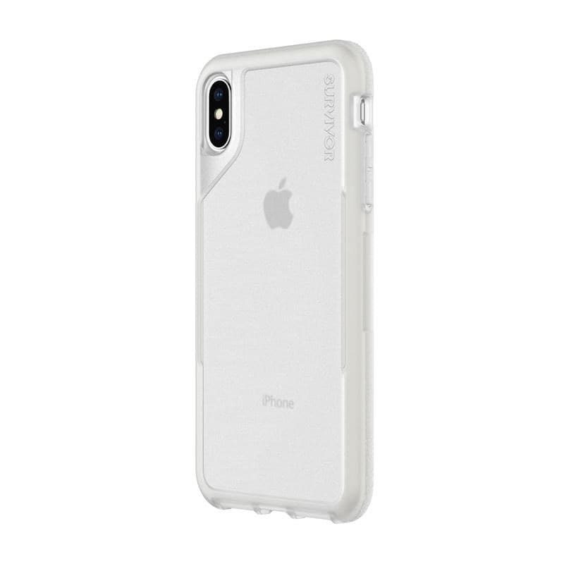 Griffin Survivor Endurance - Case for iPhone Xs Max (Clear/Gray) - 12