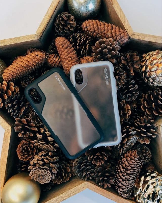 Griffin Survivor Endurance - Case for iPhone Xs Max (Clear/Gray) - 20