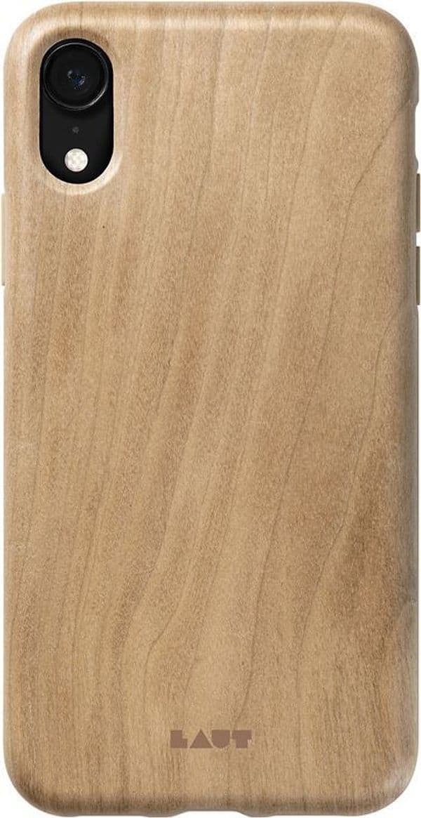 Laut PINNACLE - Case for iPhone XR with natural wood (Cherry Wood) - 2