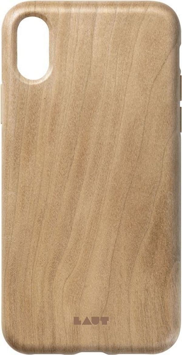 Laut PINNACLE - Case for iPhone XR with natural wood (Cherry Wood) - 11