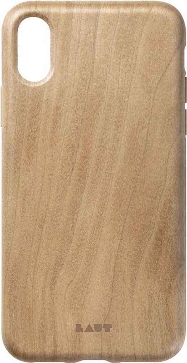 Laut PINNACLE - Case for iPhone XR with natural wood (Cherry Wood) - 4
