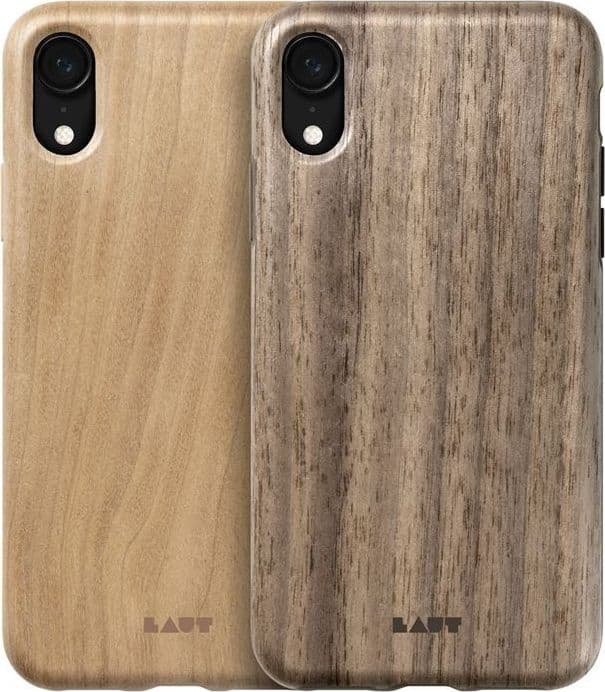 Laut PINNACLE - Case for iPhone XR with natural wood (Cherry Wood) - 7