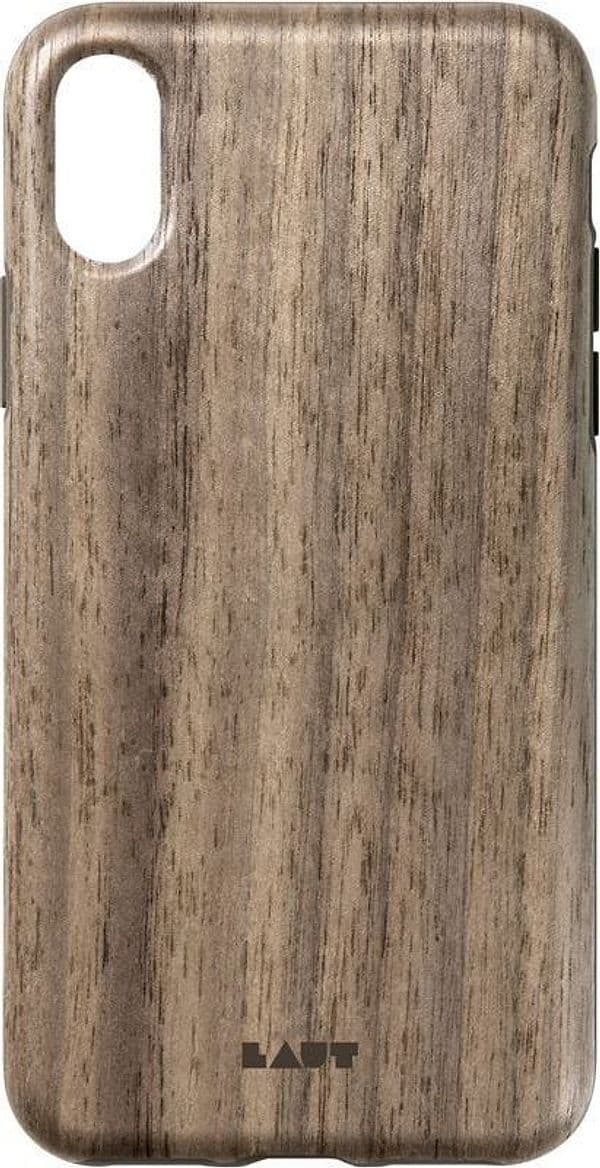 Laut PINNACLE - Case for iPhone XR with natural wood (Walnut) - 4