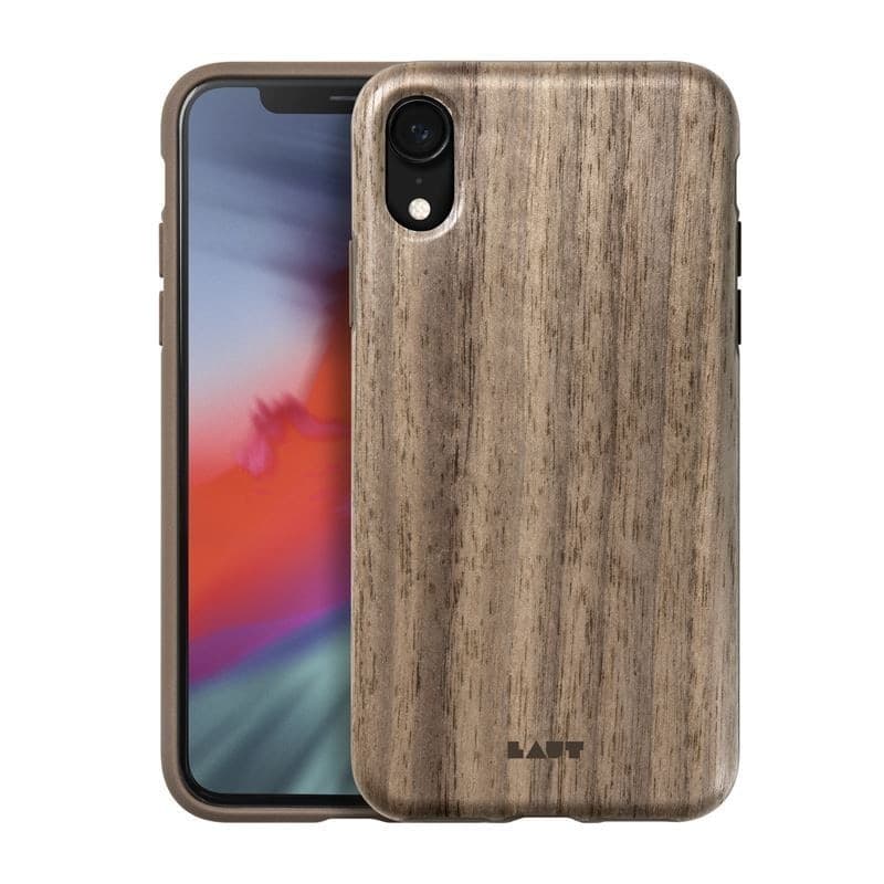 Laut PINNACLE - Case for iPhone XR with natural wood (Walnut) - 8