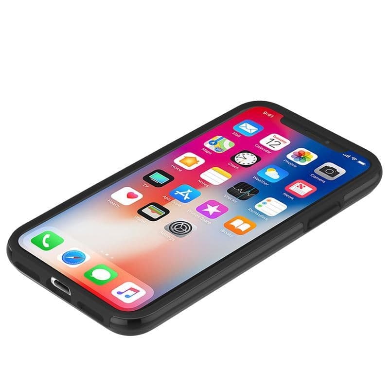 Incipio DualPro Sport - Case for iPhone X (Black/Smoke) - 4