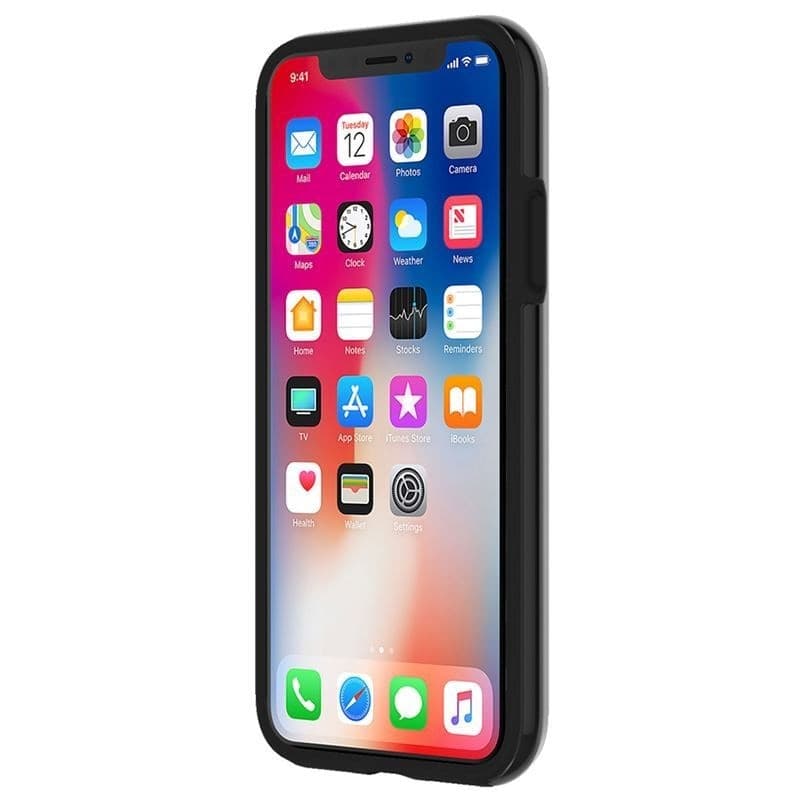 Incipio DualPro Sport - Case for iPhone X (Black/Smoke) - 7
