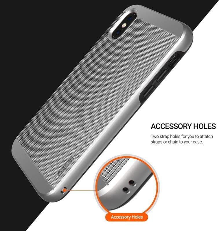 Obliq Slim Meta - Case for iPhone Xs / X (Satin Silver) - 10