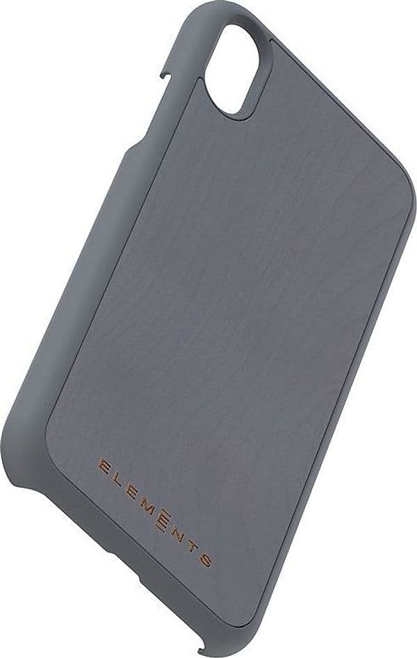 Nordic Elements Original Gefion - Case for iPhone XR with real maple wood (Mid Grey) - 11