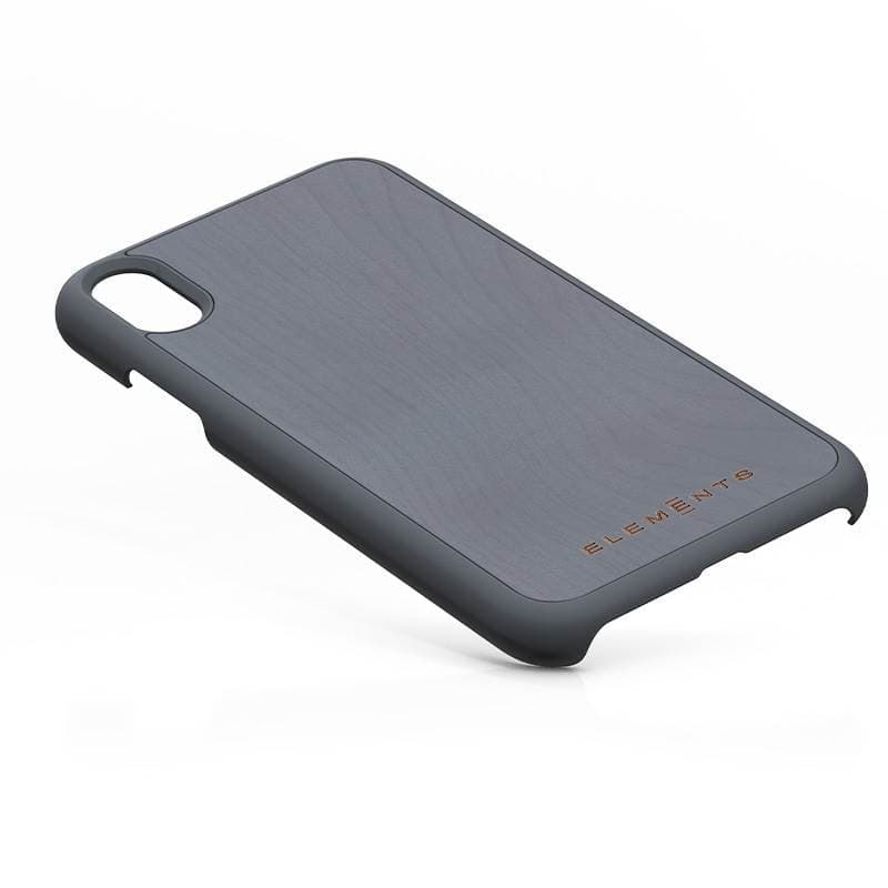 Nordic Elements Original Gefion - Case for iPhone XR with real maple wood (Mid Grey) - 13