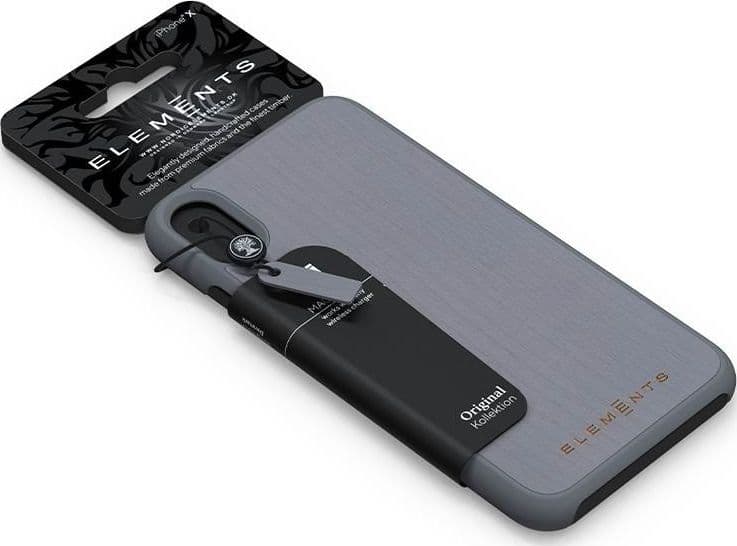 Nordic Elements Original Gefion - Case for iPhone XR with real maple wood (Mid Grey) - 6
