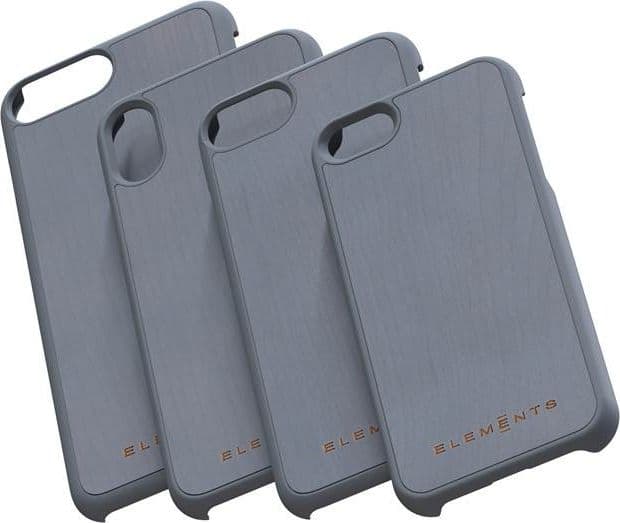 Nordic Elements Original Gefion - Case for iPhone Xs Max with real maple wood (Mid Grey) - 7