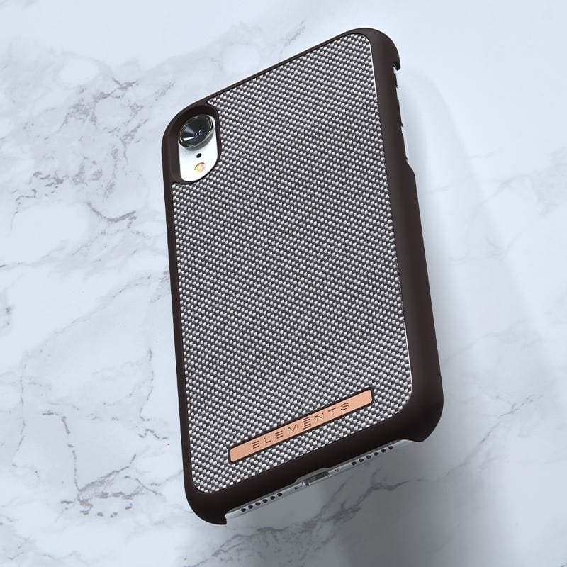 Nordic Elements Saeson Idun - Case for iPhone XR (Dark Brown Pattern 1) - 12