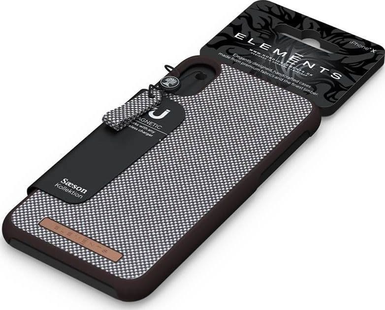 Nordic Elements Saeson Idun - Case for iPhone XR (Dark Brown Pattern 1) - 17