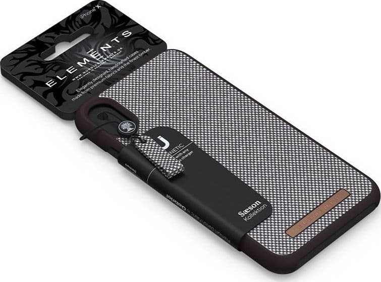 Nordic Elements Saeson Idun - Case for iPhone XR (Dark Brown Pattern 1) - 6