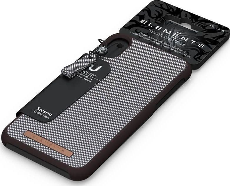 Nordic Elements Saeson Idun - Case for iPhone XR (Dark Brown Pattern 1) - 7