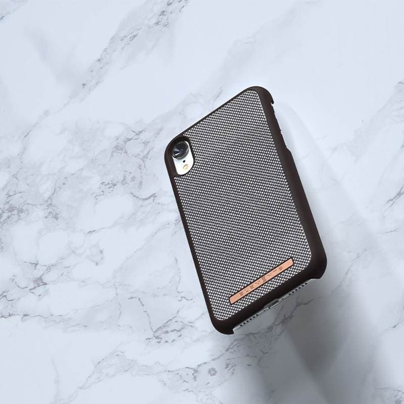 Nordic Elements Saeson Idun - Case for iPhone XR (Dark Brown Pattern 1) - 10