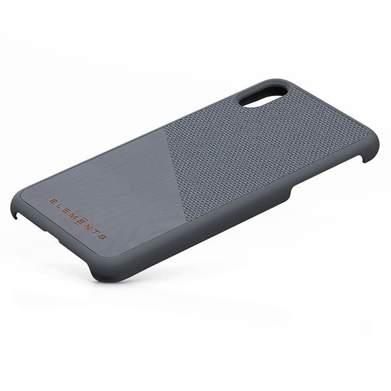 Nordic Elements Original Hel - Case for iPhone Xs Max with real maple wood (Mid Grey) - 13