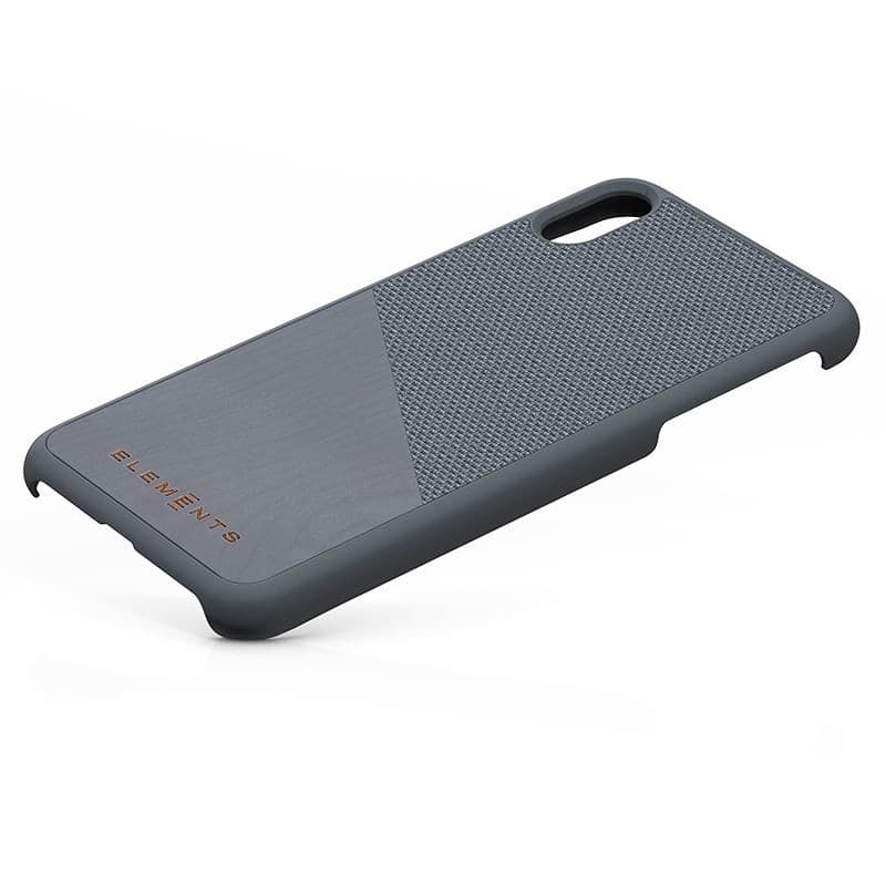 Nordic Elements Original Hel - Case for iPhone Xs Max with real maple wood (Mid Grey) - 3