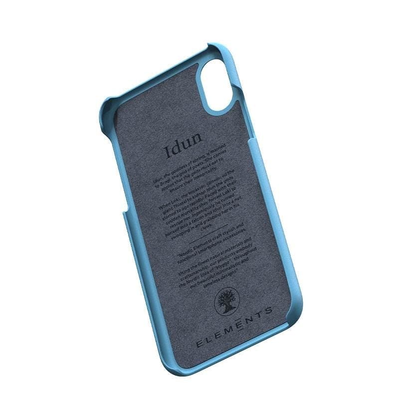 Nordic Elements Saeson Idun - Case for iPhone Xs / X (Petrol) - 13
