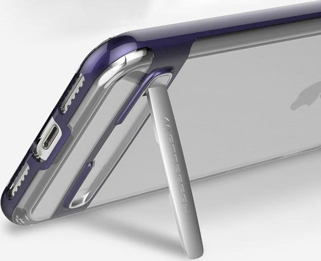 Mercury Dream Bumper - Case for Samsung Galaxy S9 with metal stand (Gold) - 8