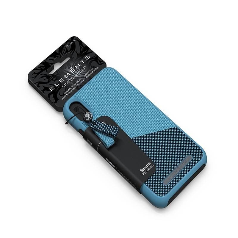 Nordic Elements Saeson Freja - Case for iPhone Xs Max (Petrol) - 14