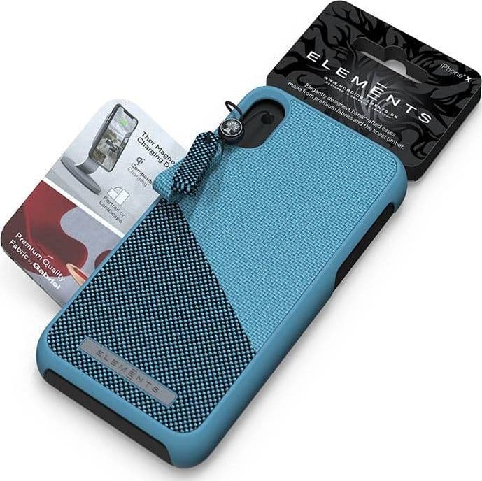 Nordic Elements Saeson Freja - Case for iPhone Xs Max (Petrol) - 16