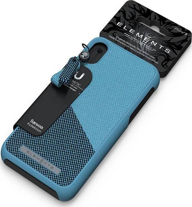 Nordic Elements Saeson Freja - Case for iPhone Xs Max (Petrol) - 5