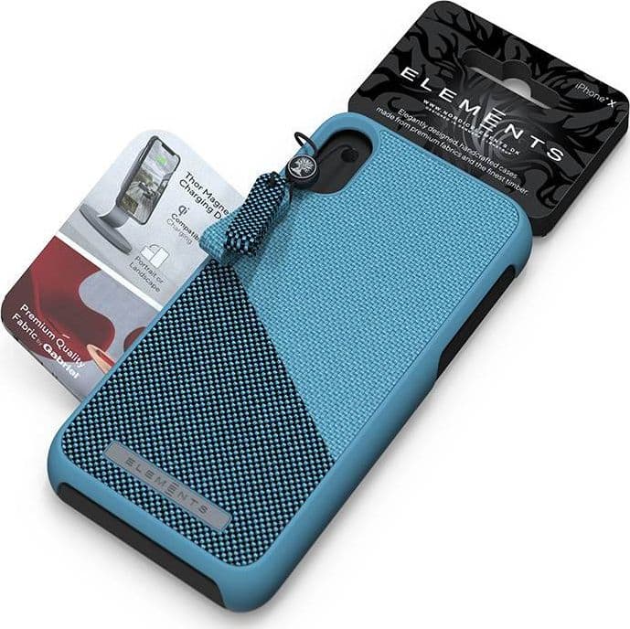 Nordic Elements Saeson Freja - Case for iPhone Xs Max (Petrol) - 6