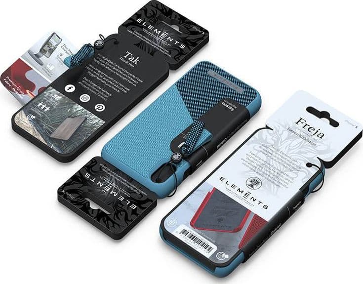 Nordic Elements Saeson Freja - Case for iPhone Xs Max (Petrol) - 7