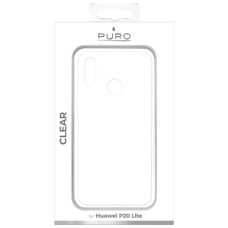PURO Clear Cover - Case Huawei P20 Lite (2018) 5.8 "(Transparent) - 3