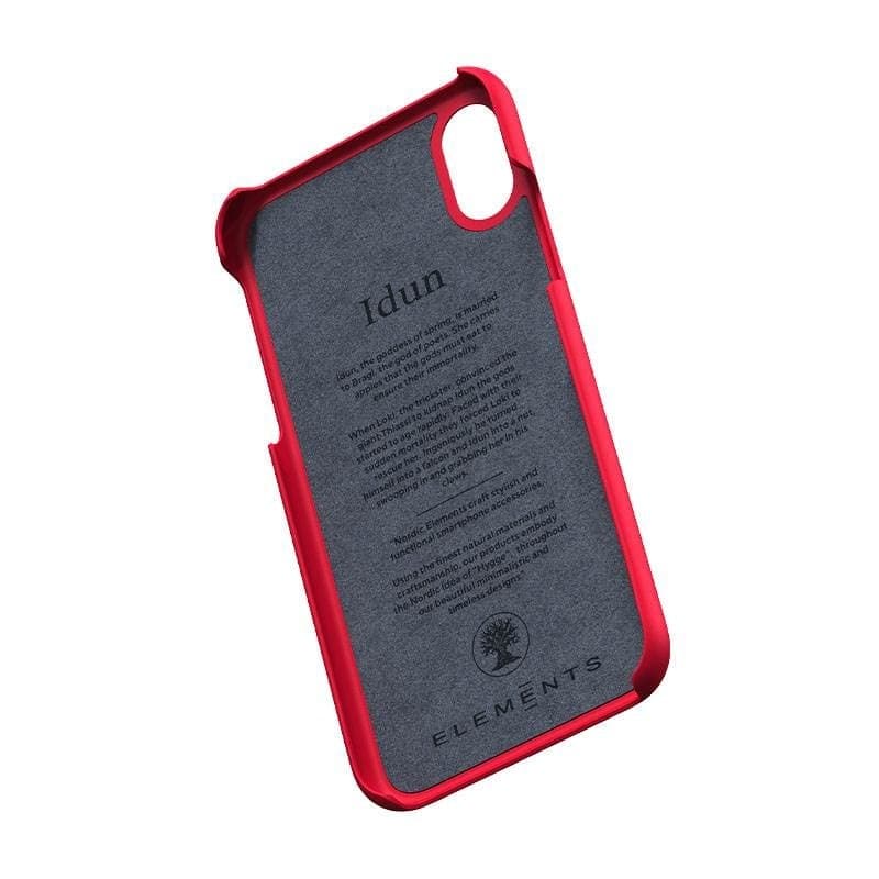 Nordic Elements Saeson Idun - Case for iPhone Xs / X (Red) - 13