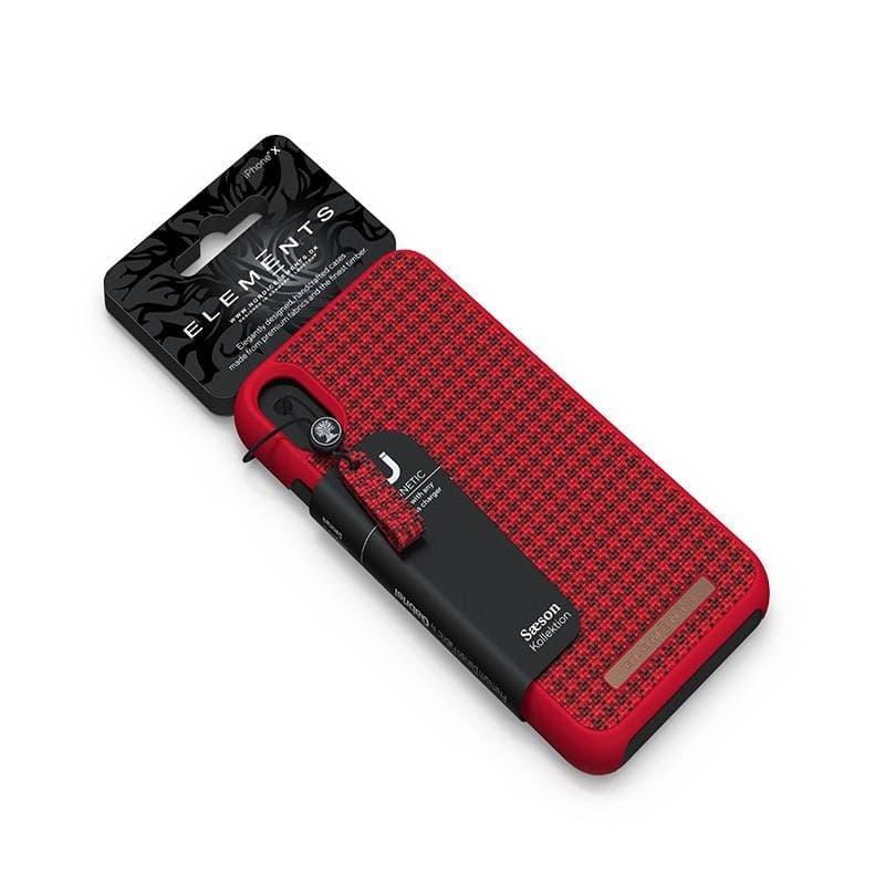 Nordic Elements Saeson Idun - Case for iPhone Xs Max (Red) - 14