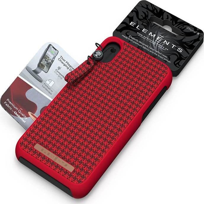 Nordic Elements Saeson Idun - Case for iPhone Xs Max (Red) - 16