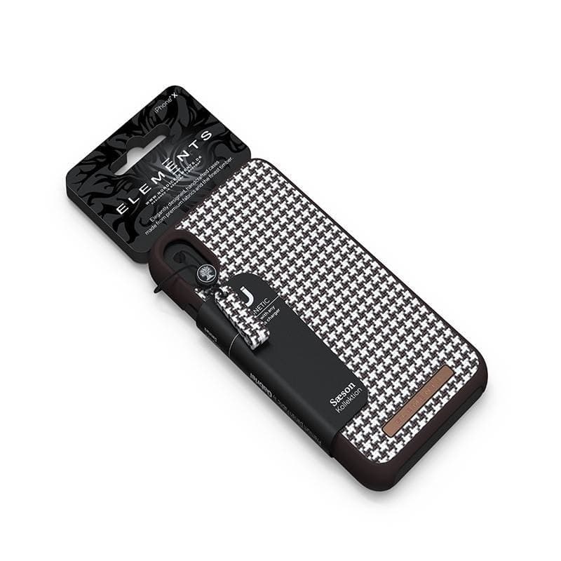 Nordic Elements Saeson Idun - Case for iPhone Xs Max (Dark Brown) - 14
