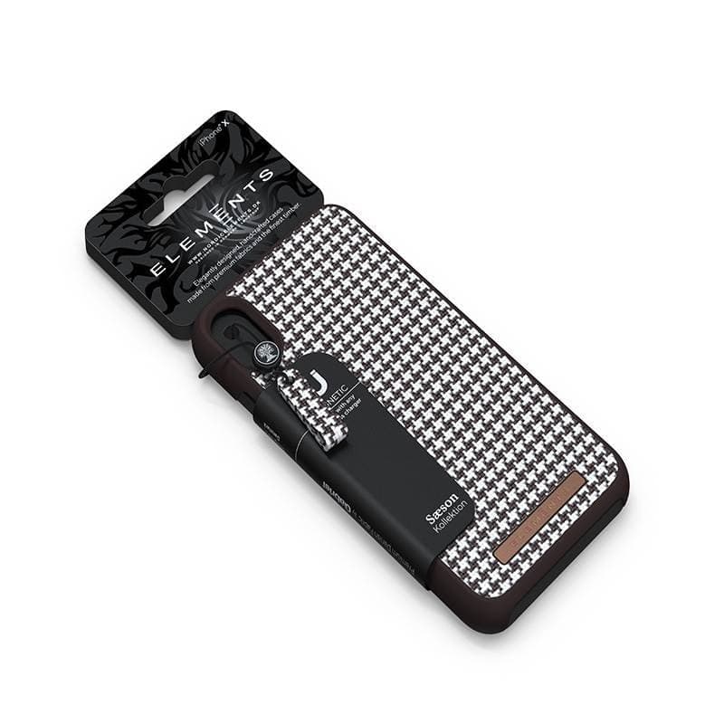 Nordic Elements Saeson Idun - Case for iPhone Xs Max (Dark Brown) - 4