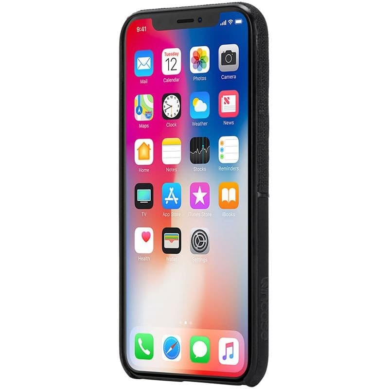 Incase Textured Snap - Case for iPhone Xs Max (Black) - 4