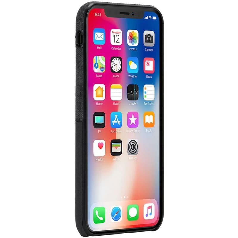 Incase Textured Snap - Case for iPhone Xs Max (Black) - 6