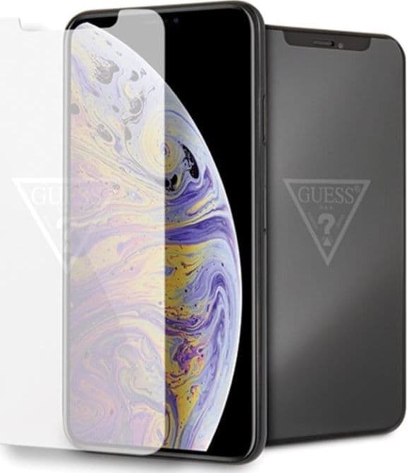 Guess Tempered Glass with invisible logo for iPhone Xs Max - 2