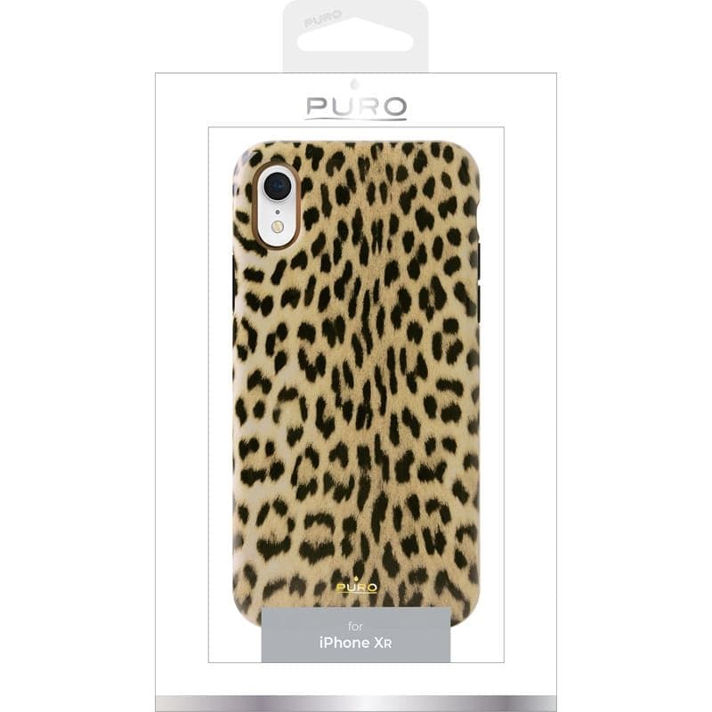 PURO Glam Leopard Cover - Case for iPhone XR (Leo 1) - 3