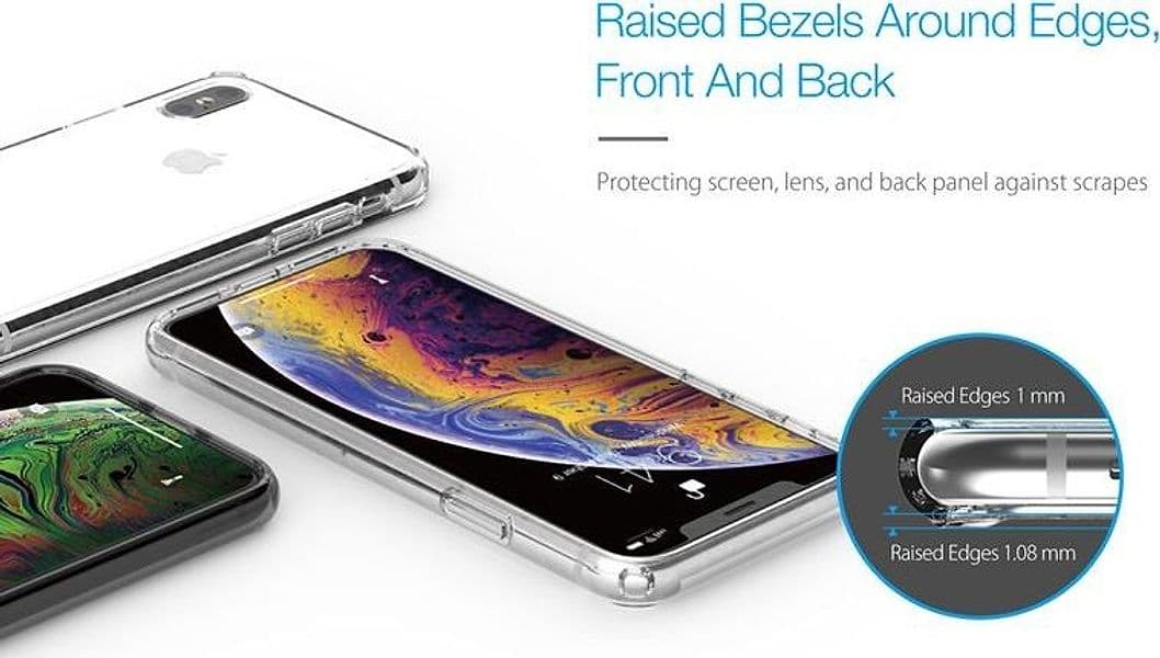 Just Mobile Tenc Air Case for iPhone Xs / X (Crystal Black) - 16