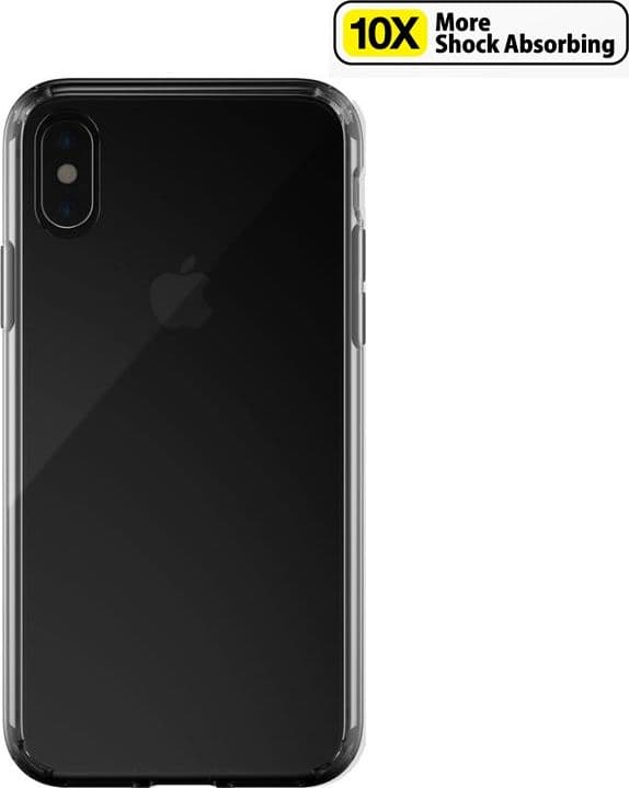 Just Mobile Tenc Air Case for iPhone Xs / X (Crystal Black) - 9