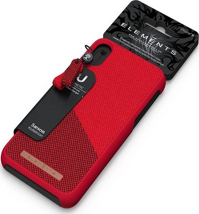Nordic Elements Saeson Freja - Case for iPhone Xs Max (Red) - 15